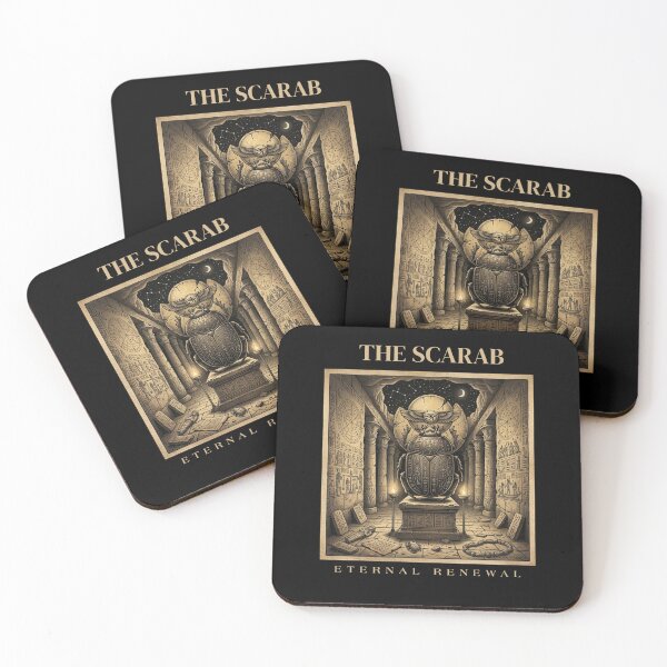 Item preview, The Scarab  Ancient Egyptian Amulet Vintage Art designed and sold by KaBaRen.