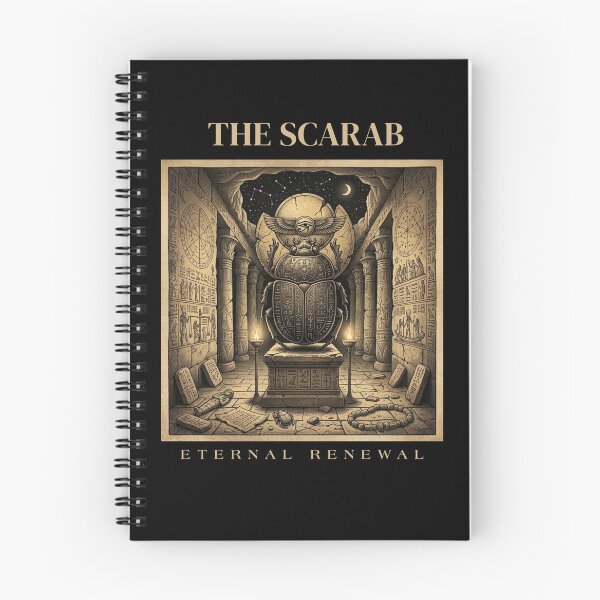 Item preview, The Scarab  Ancient Egyptian Amulet Vintage Art designed and sold by KaBaRen.