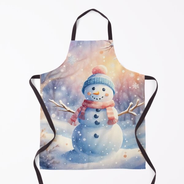 Item preview, Cute Winter Snowman Illustration designed and sold by MarionsArt.