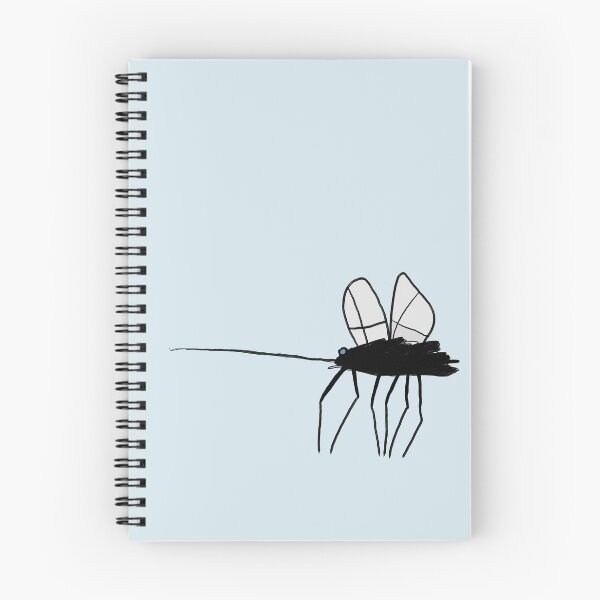 Item preview, Happy Little Mosquito Line Drawing designed and sold by VitSArt.