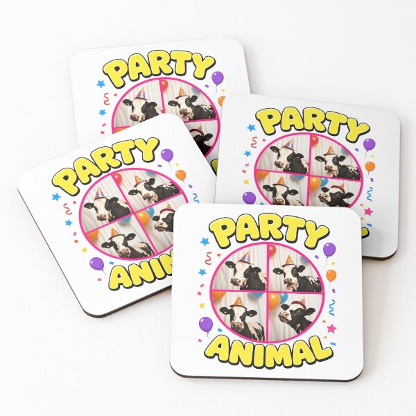 Item preview, Party Animal Monkey Grid Collage designed and sold by UsPrintand.
