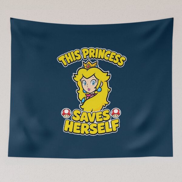 Item preview, Princess Saves Herself Game Parody designed and sold by UsPrintand.