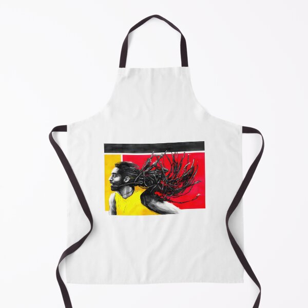 Item preview, Dreadlocked Tennis Legend Action Art German Professional Athlete Tennis Court Aesthetic Graphic | ⭐⭐⭐⭐⭐ designed and sold by Crecast.
