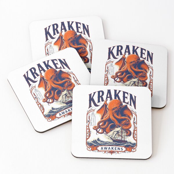 Item preview, Kraken Awakens Nautical Poster designed and sold by UsPrintand.