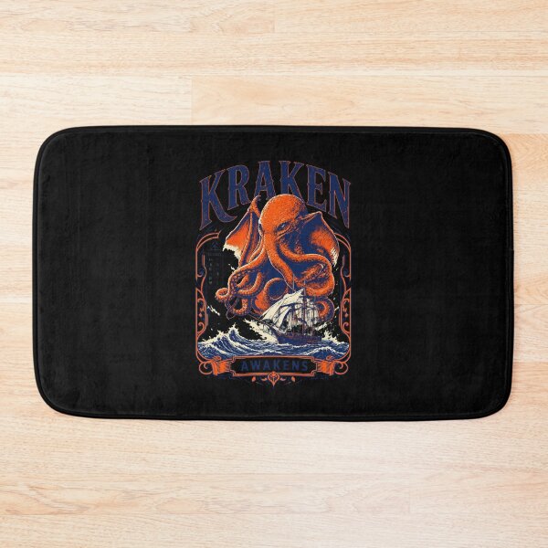 Item preview, Kraken Awakens Nautical Poster designed and sold by UsPrintand.