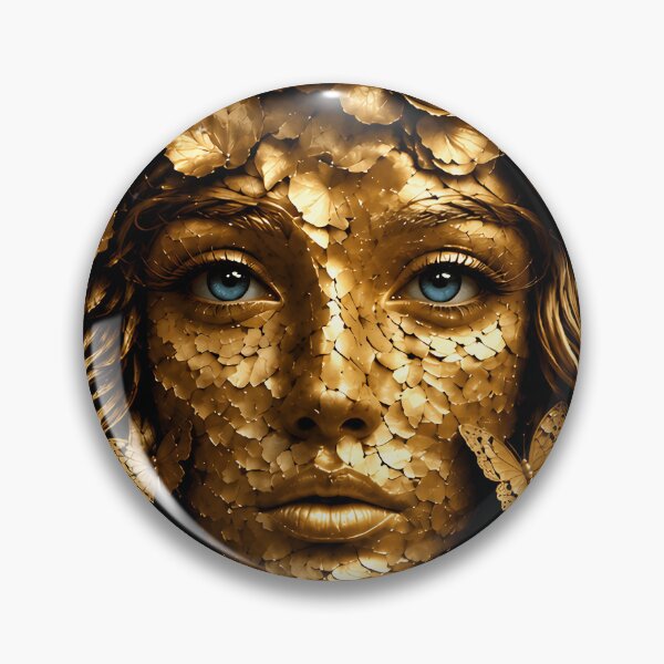 Item preview, Golden Rose Baroque Woman Portrait designed and sold by KuzeyWestStudio.