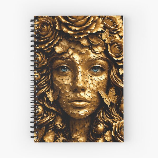 Item preview, Golden Rose Baroque Woman Portrait designed and sold by KuzeyWestStudio.