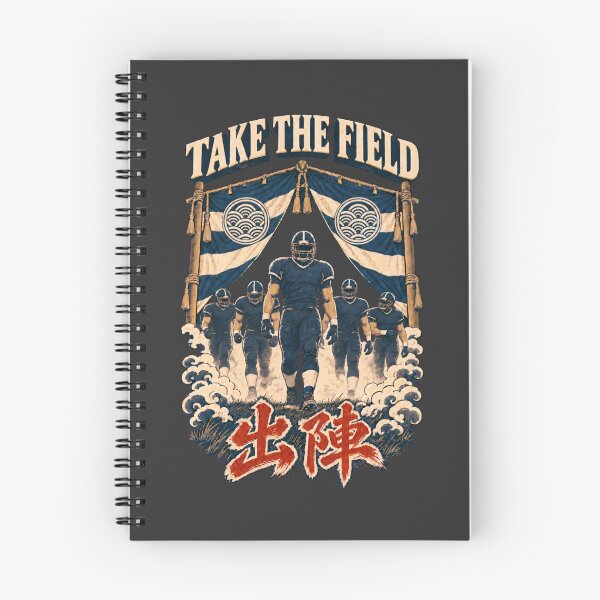 Item preview, Take The Field - 出陣 Japanese Football Team Banner Design designed and sold by Locker39.