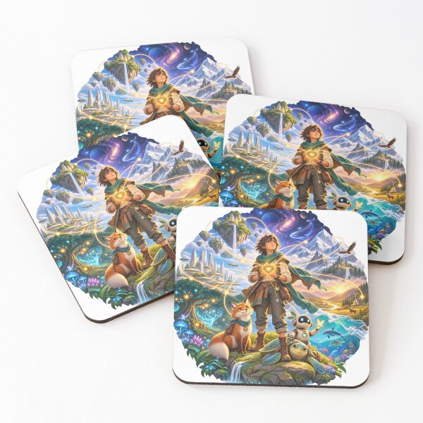 Item preview, The Kind Explorer Original Fantasy Adventure designed and sold by ADEL MASSRY (AM)©.