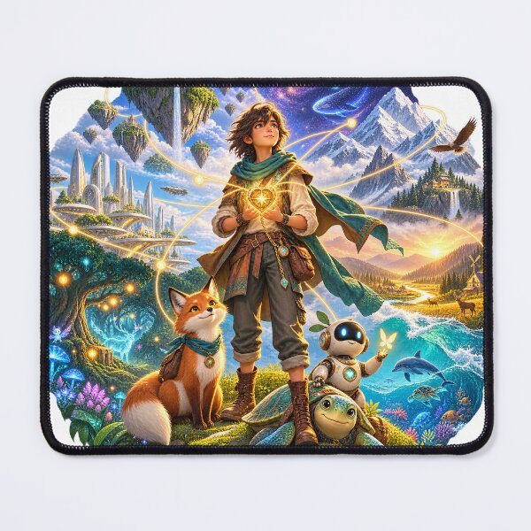 Item preview, The Kind Explorer Original Fantasy Adventure designed and sold by ADEL MASSRY (AM)©.