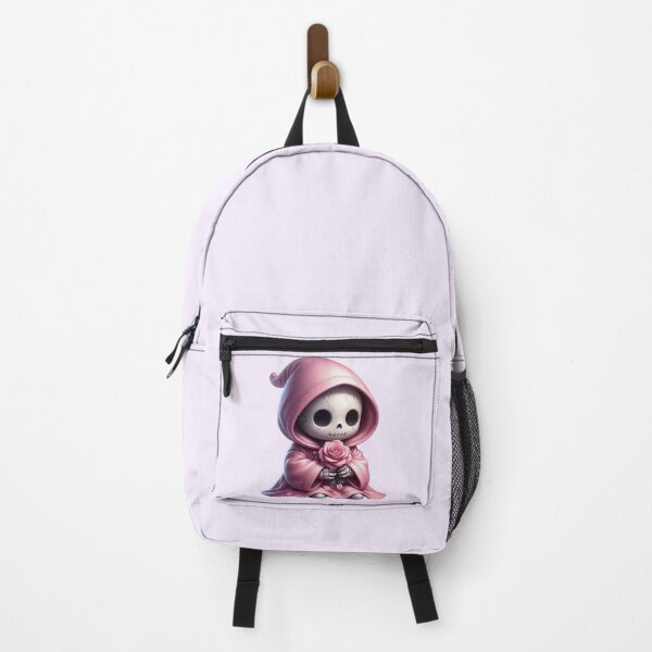 Item preview, Cute Pink Grim Reaper with a Rose designed and sold by SweetLilith.
