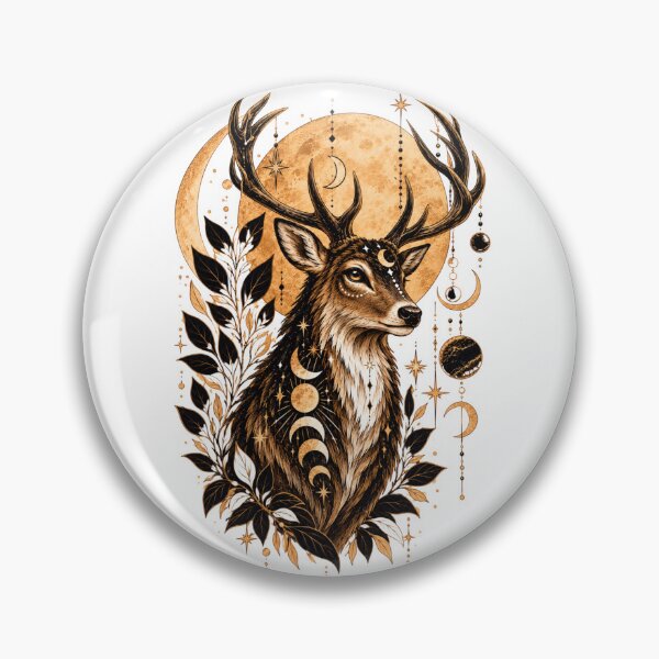 Item preview, Mystic Moon Deer designed and sold by Roadlight Photography .