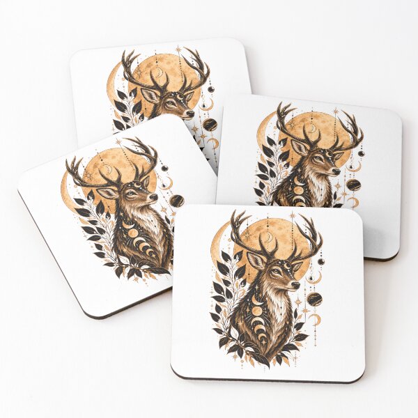 Item preview, Mystic Moon Deer designed and sold by Roadlight Photography .