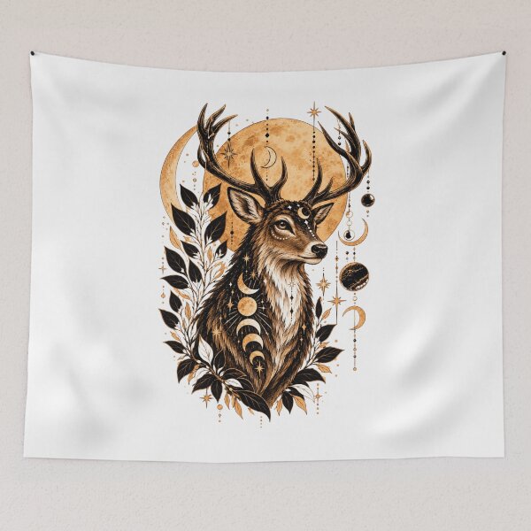 Item preview, Mystic Moon Deer designed and sold by Roadlight Photography .