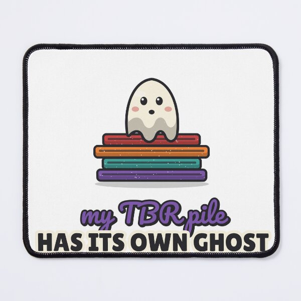 Item preview, My TBR Pile Has Its Own Ghost - Bookish Halloween designed and sold by BooAndBloomCo.