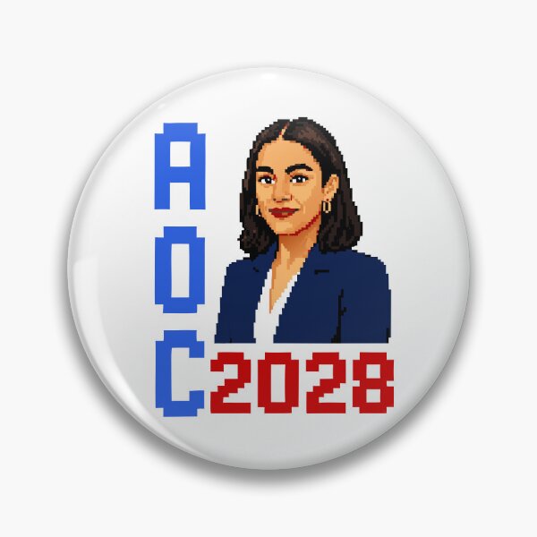 Item preview, Vote Alexandria Ocasio-Cortez President 2028 AOC designed and sold by Colorfulman.