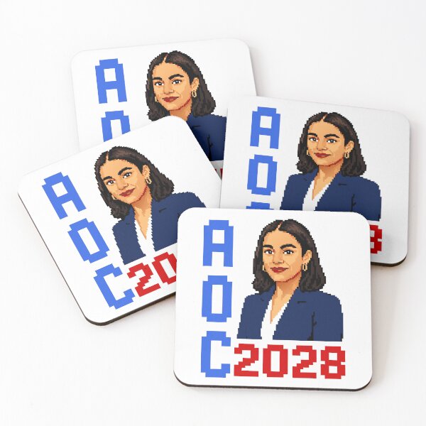 Item preview, Vote Alexandria Ocasio-Cortez President 2028 AOC designed and sold by Colorfulman.