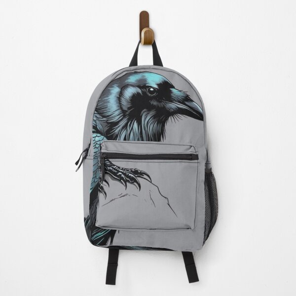 Item preview, Gothic Crow Sticker – Dark Raven Art designed and sold by Timeless Decor.