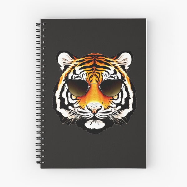 Item preview, Drawing Tiger head with sunglasses designed and sold by The best online style shop.