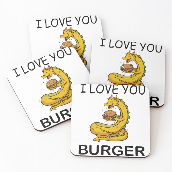 Item preview, I LOVE BURGER STCHER  designed and sold by Miche lle.