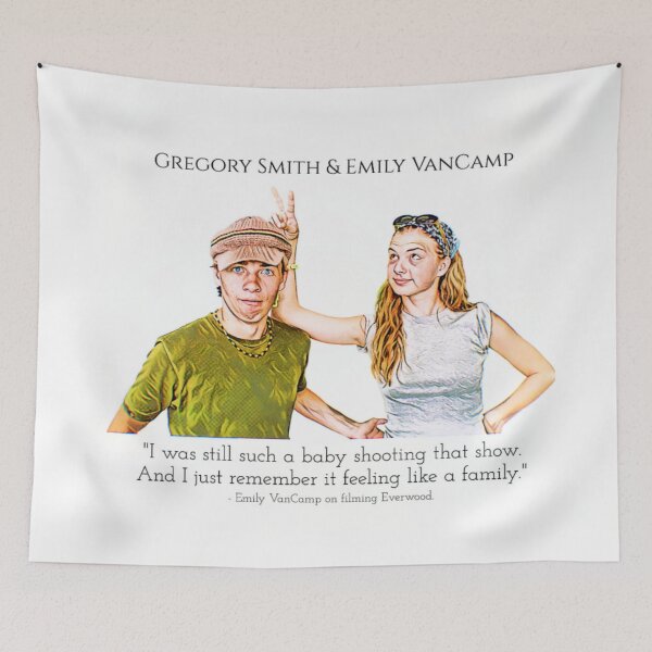 Item preview, Gregory Smith and Emily VanCamp designed and sold by Joy Michelle's Art Shop.