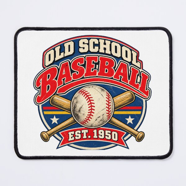Item preview, Old School Baseball Vintage Retro Sports Graphic designed and sold by Ambersteel077.