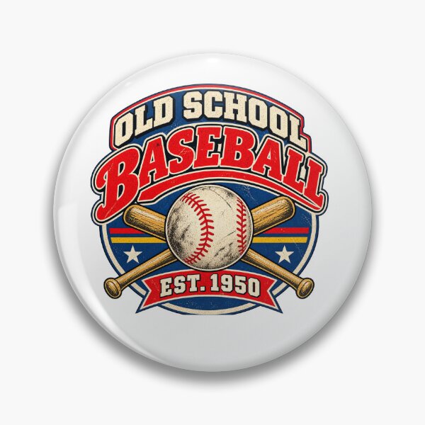 Item preview, Old School Baseball Vintage Retro Sports Graphic designed and sold by Ambersteel077.