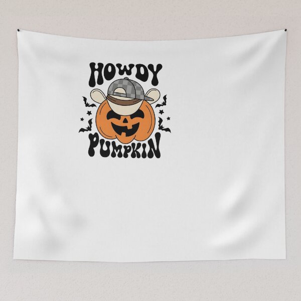 Item preview, Howdy Pumpkin Halloween Kids Boys Retro designed and sold by KroghDs.