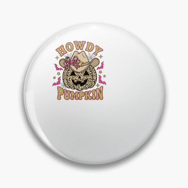 Item preview, Howdy Pumpkin Leopard Western Halloween Cowgirl designed and sold by KroghDs.