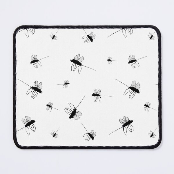 Item preview, Playful Hand-Drawn Mosquito Pattern designed and sold by VitSArt.