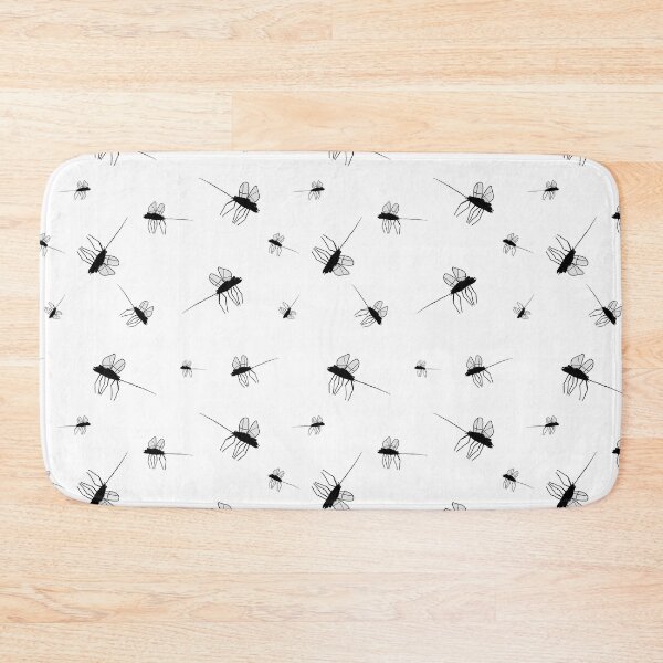Item preview, Playful Hand-Drawn Mosquito Pattern designed and sold by VitSArt.