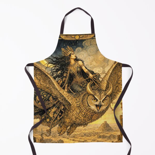 Item preview, Lilith, Queen of the Black Moon | Babylonian Mysticism Wall Art  designed and sold by Stoneflower-Art.