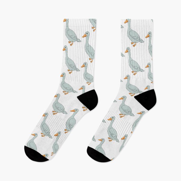 Item preview, Silly Goose - Funny Minimalist Bird Illustration designed and sold by iampaulmorris.