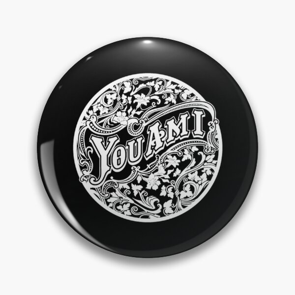 Item preview, You Am I -  Aussie alternative rock band. Vintage styled Art Nouveau circle graphic. designed and sold by brendonlantern.