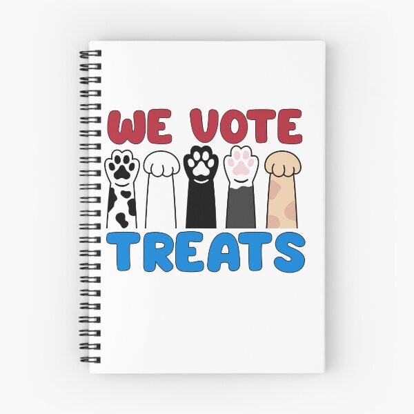 Item preview, We vote treats, cute cat paws voting designed and sold by BigfeetLittlepaws.