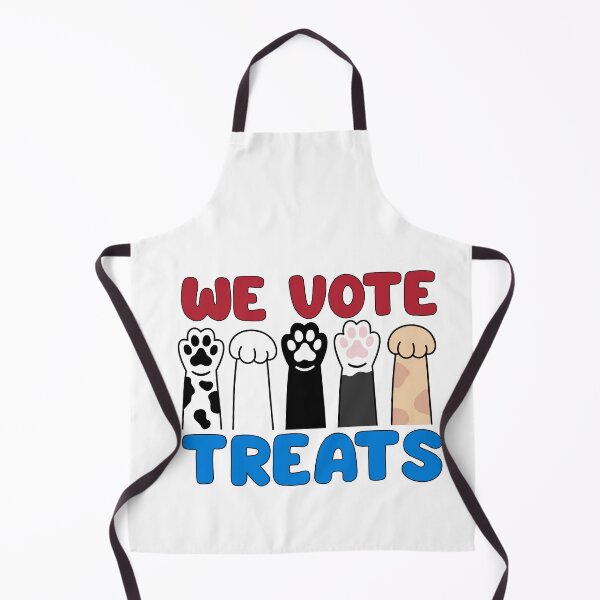 Item preview, We vote treats, cute cat paws voting designed and sold by Britishdelights.