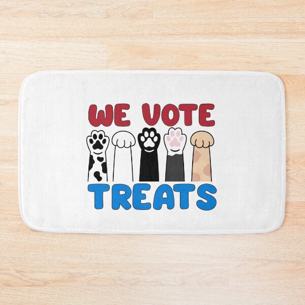 Item preview, We vote treats, cute cat paws voting designed and sold by BigfeetLittlepaws.