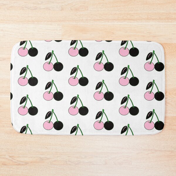Item preview, Pink & Black Cherries - Pop Art Fruit Illustration designed and sold by iampaulmorris.