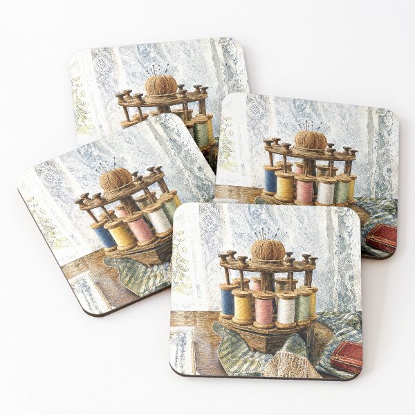 Item preview, Thread Carousel By Lace Curtains designed and sold by Susan Savad.