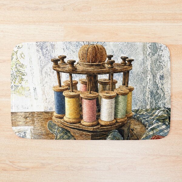 Item preview, Thread Carousel By Lace Curtains designed and sold by Susan Savad.