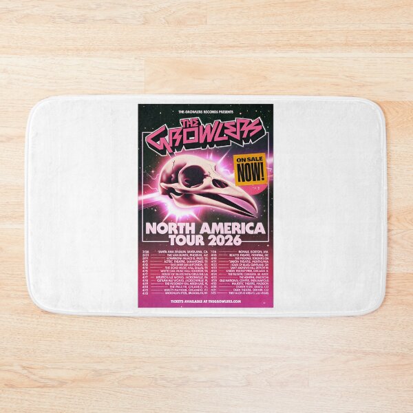 Item preview, The G r o w l e r s North America Tour 2026 designed and sold by Veleriart.