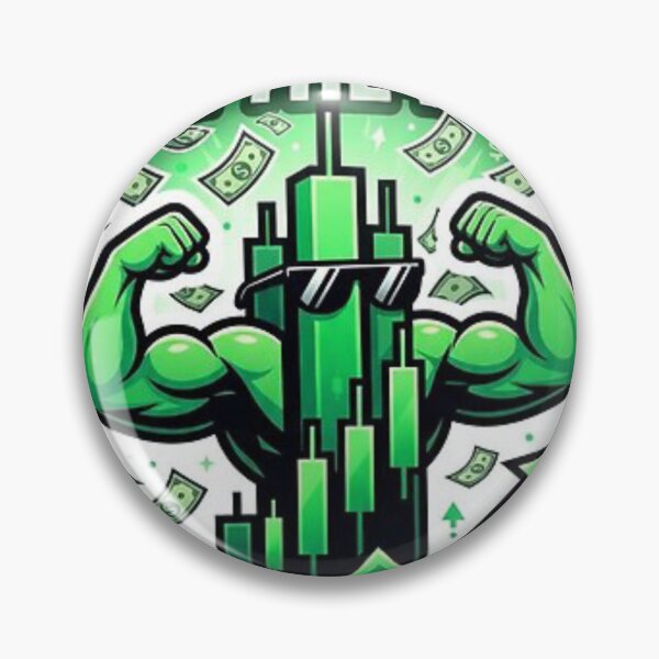 Item preview, I Do This For The Pips Trader Sticker designed and sold by Ciphern.