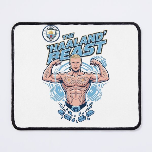 Item preview, The Haaland Beast Manchester City Fan Art designed and sold by annaarthk.
