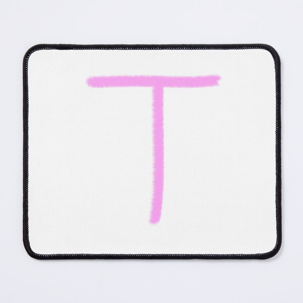 Item preview, Kawaii Letter T - Pink Fluffy Monogram Initial designed and sold by iampaulmorris.