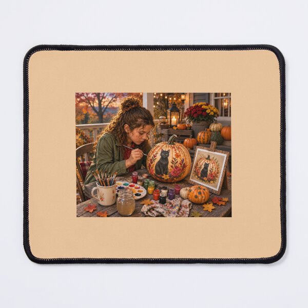Item preview, The Autumn Artist — Painting the Perfect Pumpkin designed and sold by Novel Works Studio.