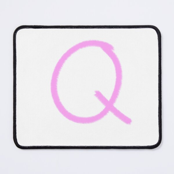 Item preview, Kawaii Letter Q - Pink Fluffy Monogram Initial designed and sold by iampaulmorris.