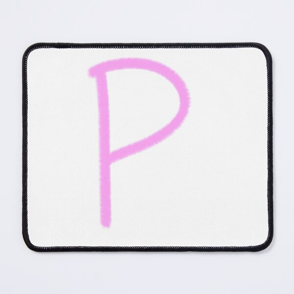 Item preview, Kawaii Letter P - Pink Fluffy Monogram Initial designed and sold by iampaulmorris.