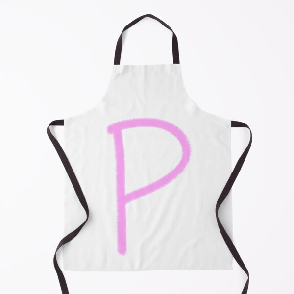 Item preview, Kawaii Letter P - Pink Fluffy Monogram Initial designed and sold by iampaulmorris.