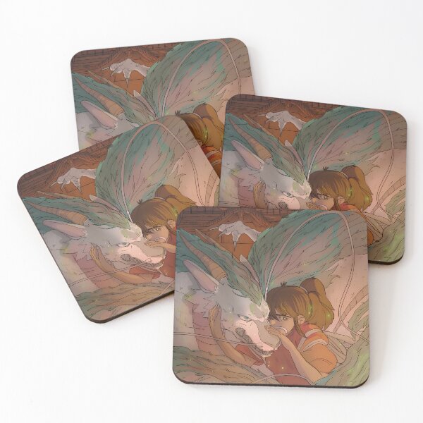Item preview, strong art girl [[chihiros's]] go -%[ghiblis]%- flying aways dragon designed and sold by Amorrieart.