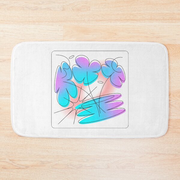 Item preview, Abstract Pastel Floral Line Art designed and sold by chatzous.